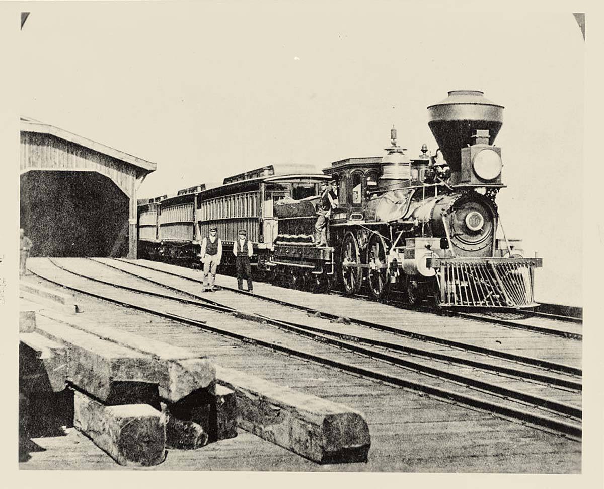 Oakland. Southern Pacific Railroad, 1869