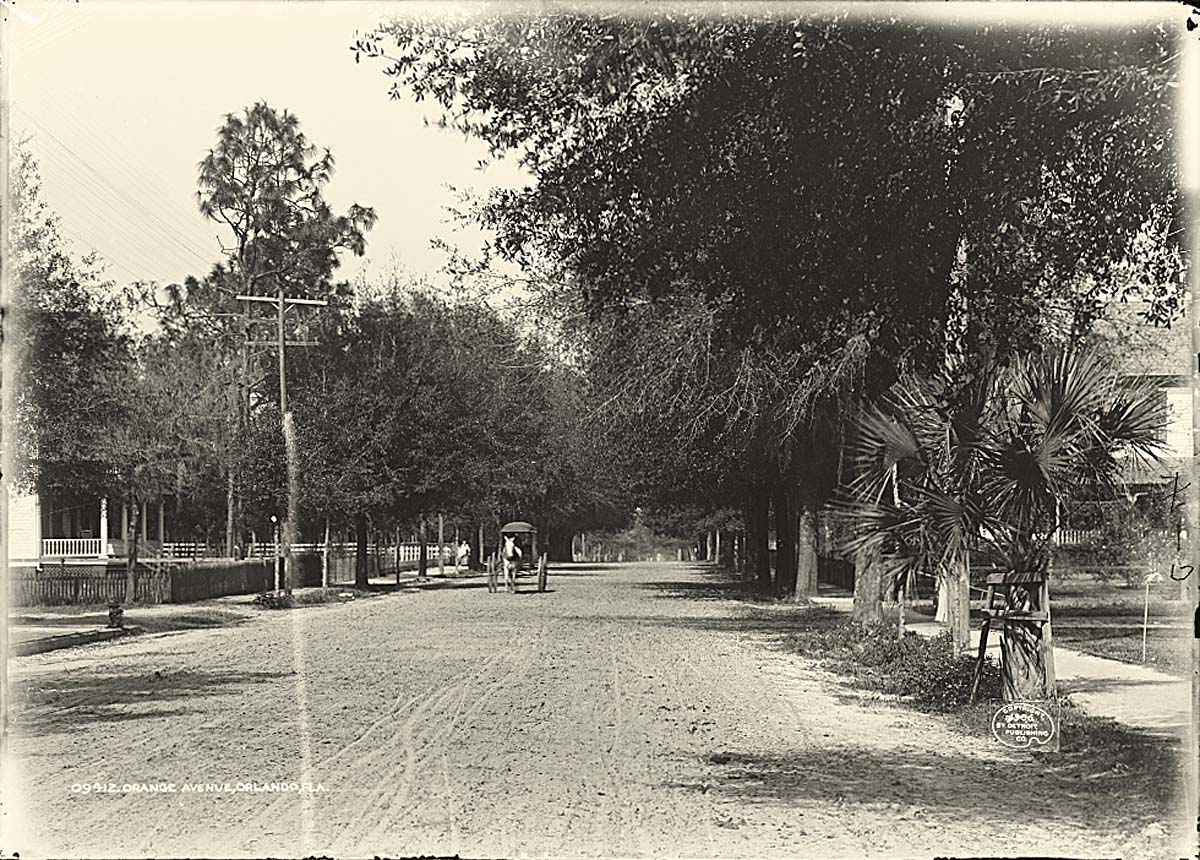Orlando. Orange Avenue, 1906