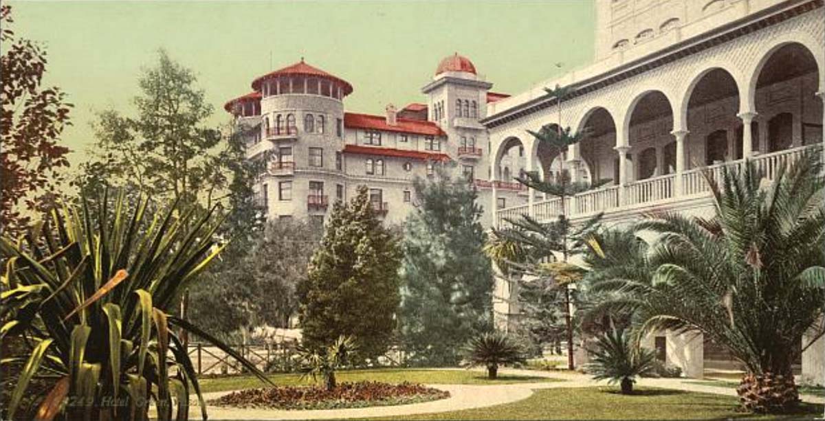 Pasadena. Hotel Green, 1898
