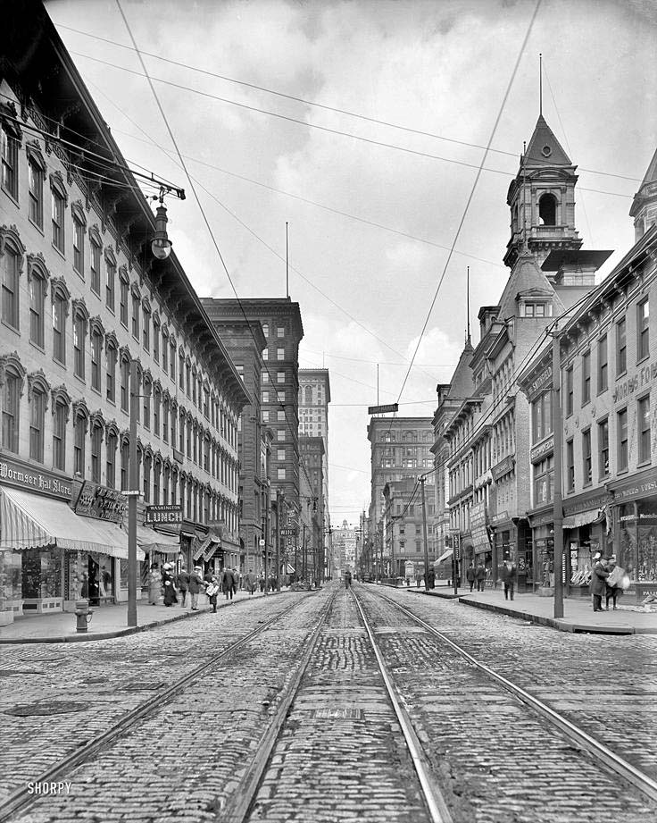 Pittsburgh. Smithfield Street, 1900