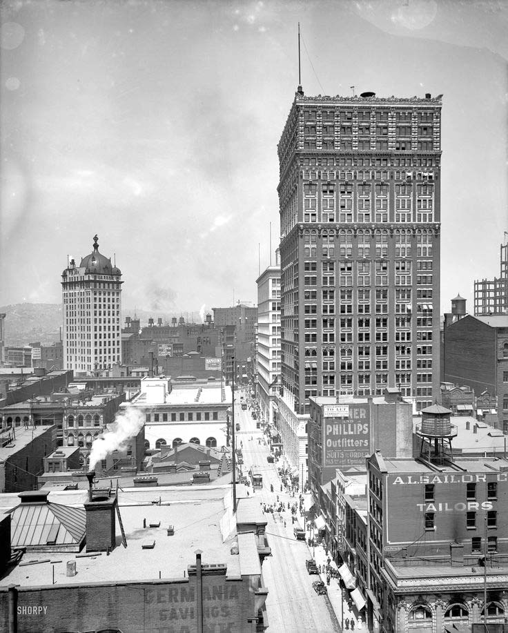 Pittsburgh. Wood Street and the Farmers Bank, 1910