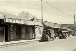 San Antonio. Street in Mexican district, 1939