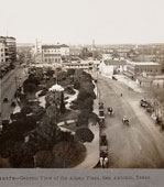 San Antonio. View of the Alamo Plaza, 1909