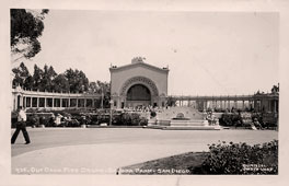 San Diego. Balboa Park, Outdoor Pipe Organ, 1940