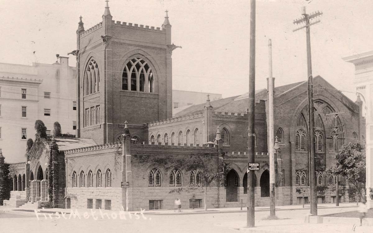 San Diego, California. First Methodist Episcopal Church, 1910s