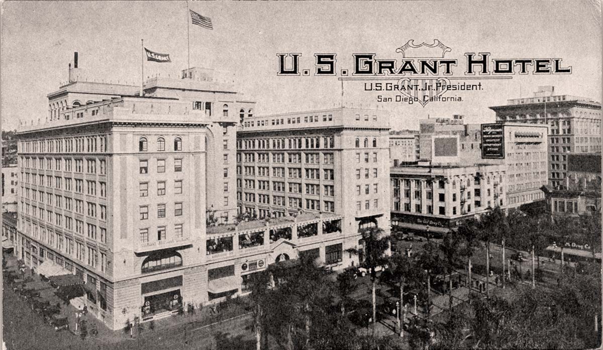 San Diego, California. Grant Hotel