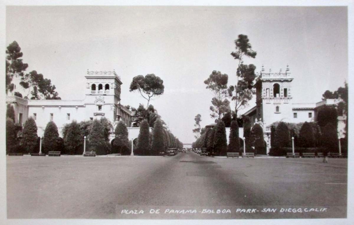 San Diego, California. Plaza de Panama, Balboa Park