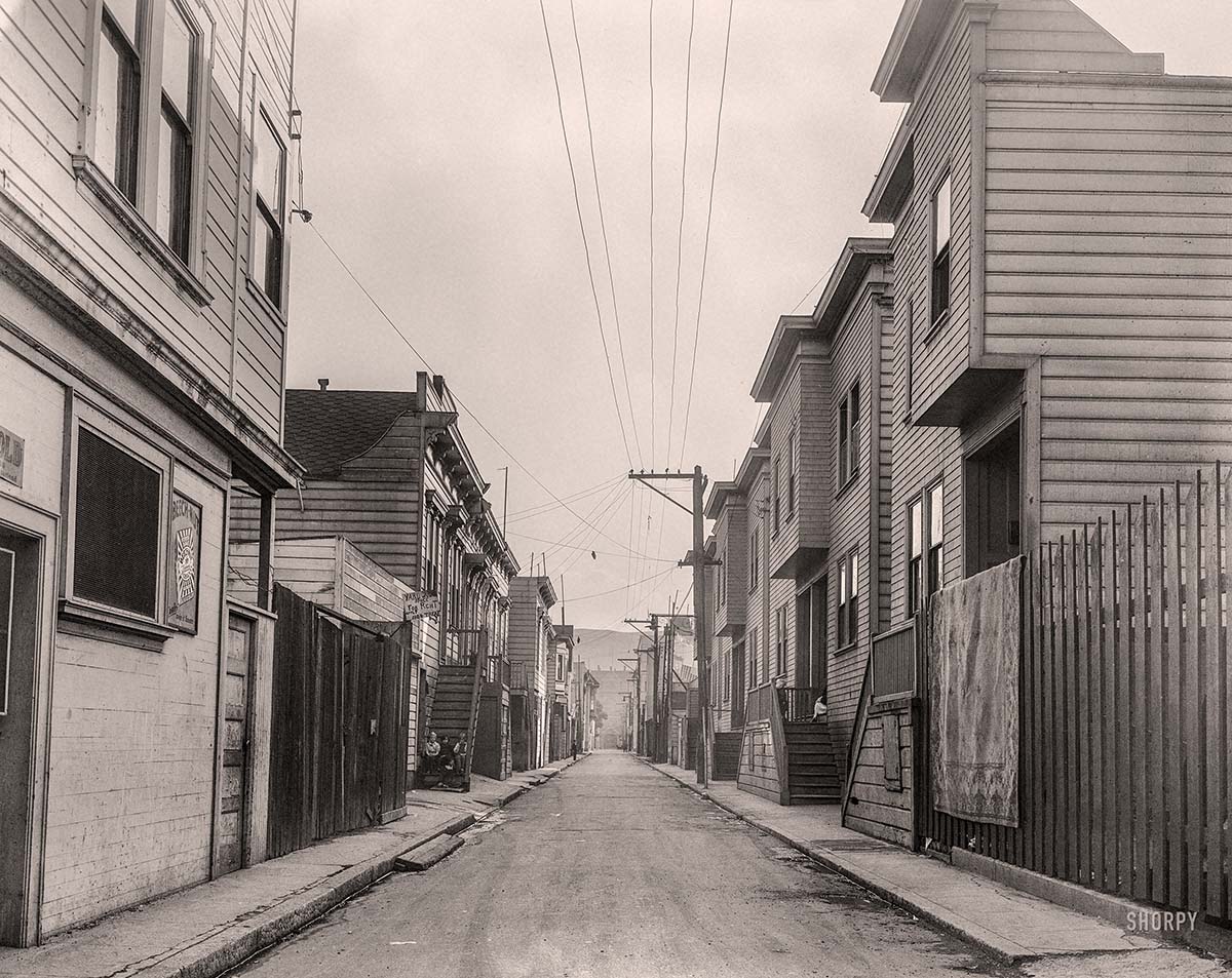 San Francisco, California. Lucky Street, Mission District, 1936