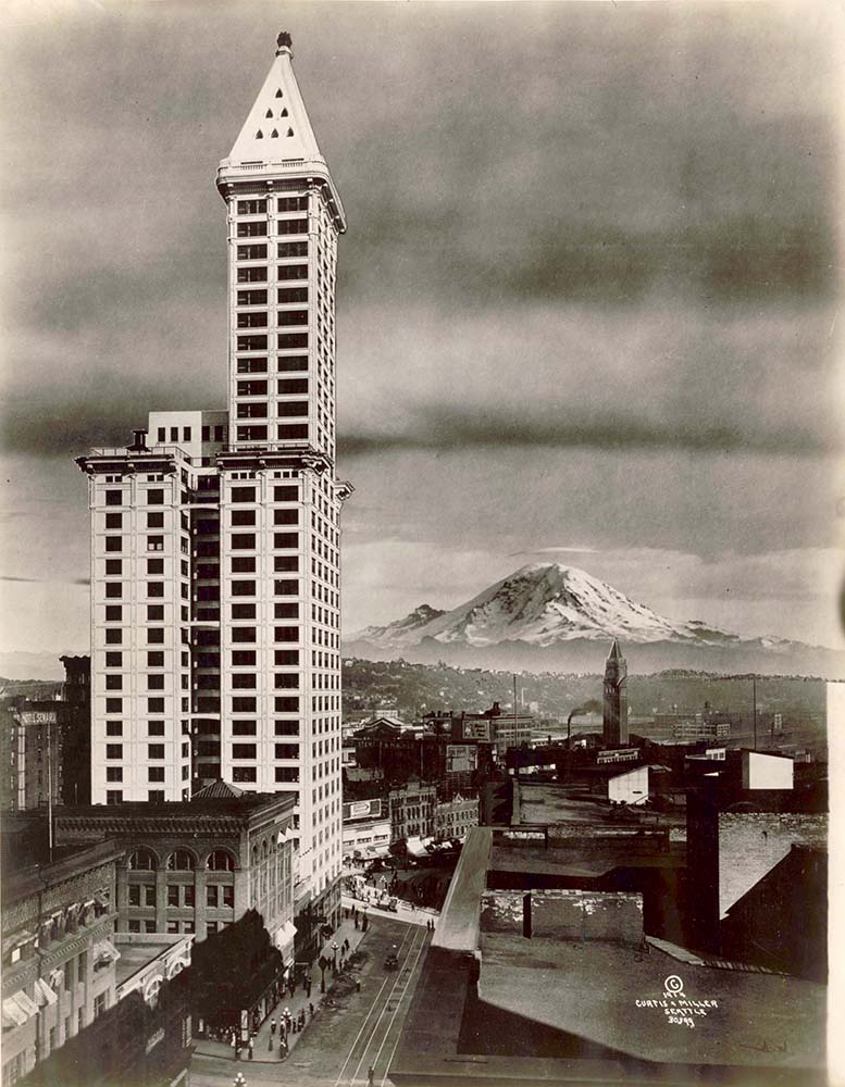 Seattle, Washington. L.C. Smith Building (Pioneer Building), 1914