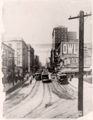 Seattle. Second Avenue, Seattle principal thoroughfare, 1907