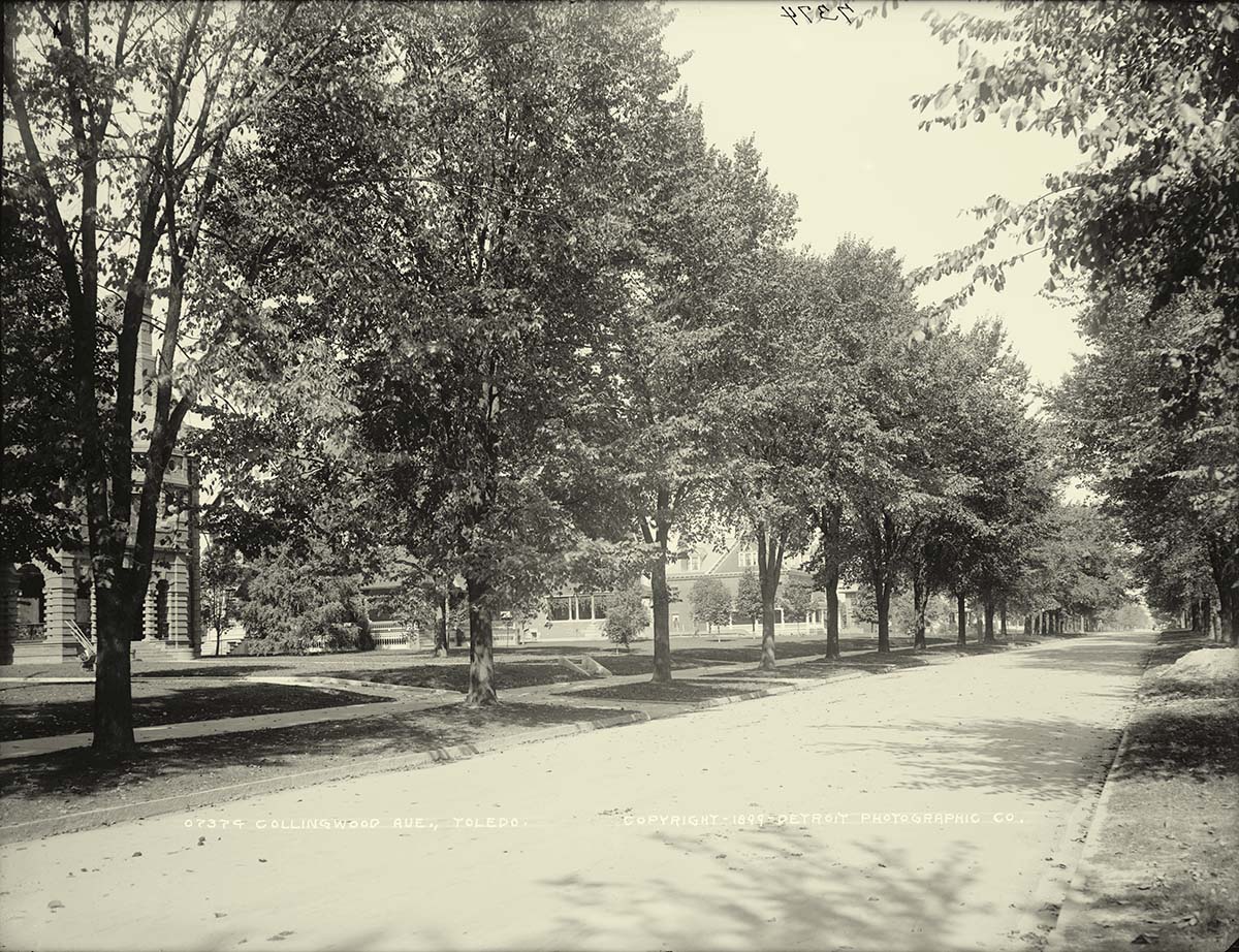 Toledo, Ohio. Collingwood Avenue, 1899