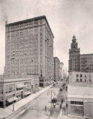 Toledo. Madison Avenue and Ohio Building, circa 1910