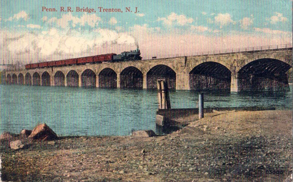 Trenton. Pennsylvania Railroad Bridge