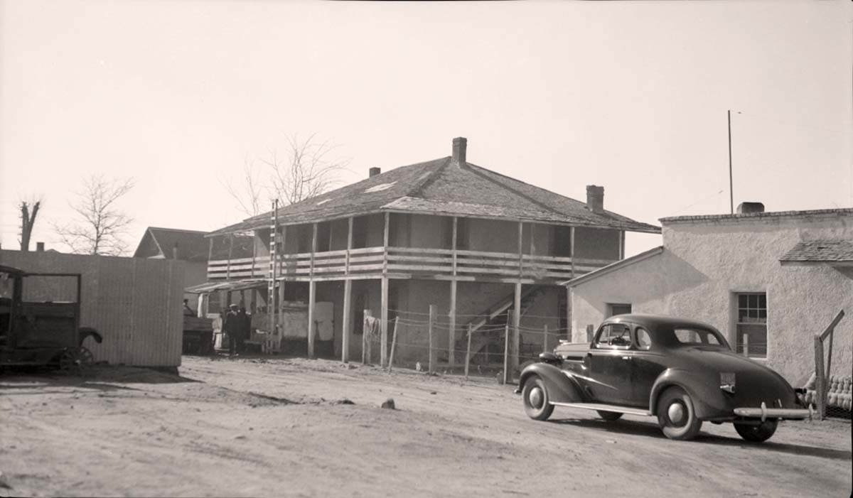 Tucson, Arizona. Bechtold House, Fifth and Main Streets, 1937