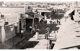 Tucson. Congress Street, looking West, 1880s