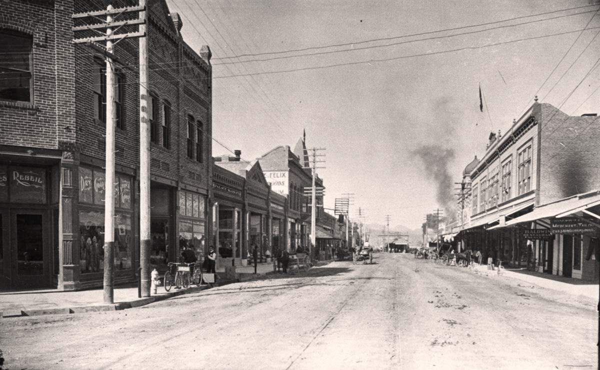 Tucson, Arizona. Congress Street, 1897