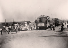 Tucson. Electric street cars, 1906