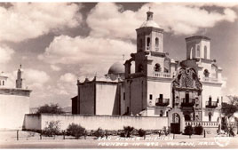 Tucson. Mission of San Xavier del Bac, between 1900 and 1950