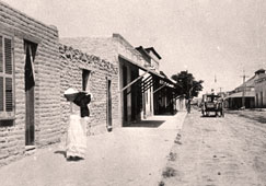 Tucson. South Meyer Avenue, circa 1900