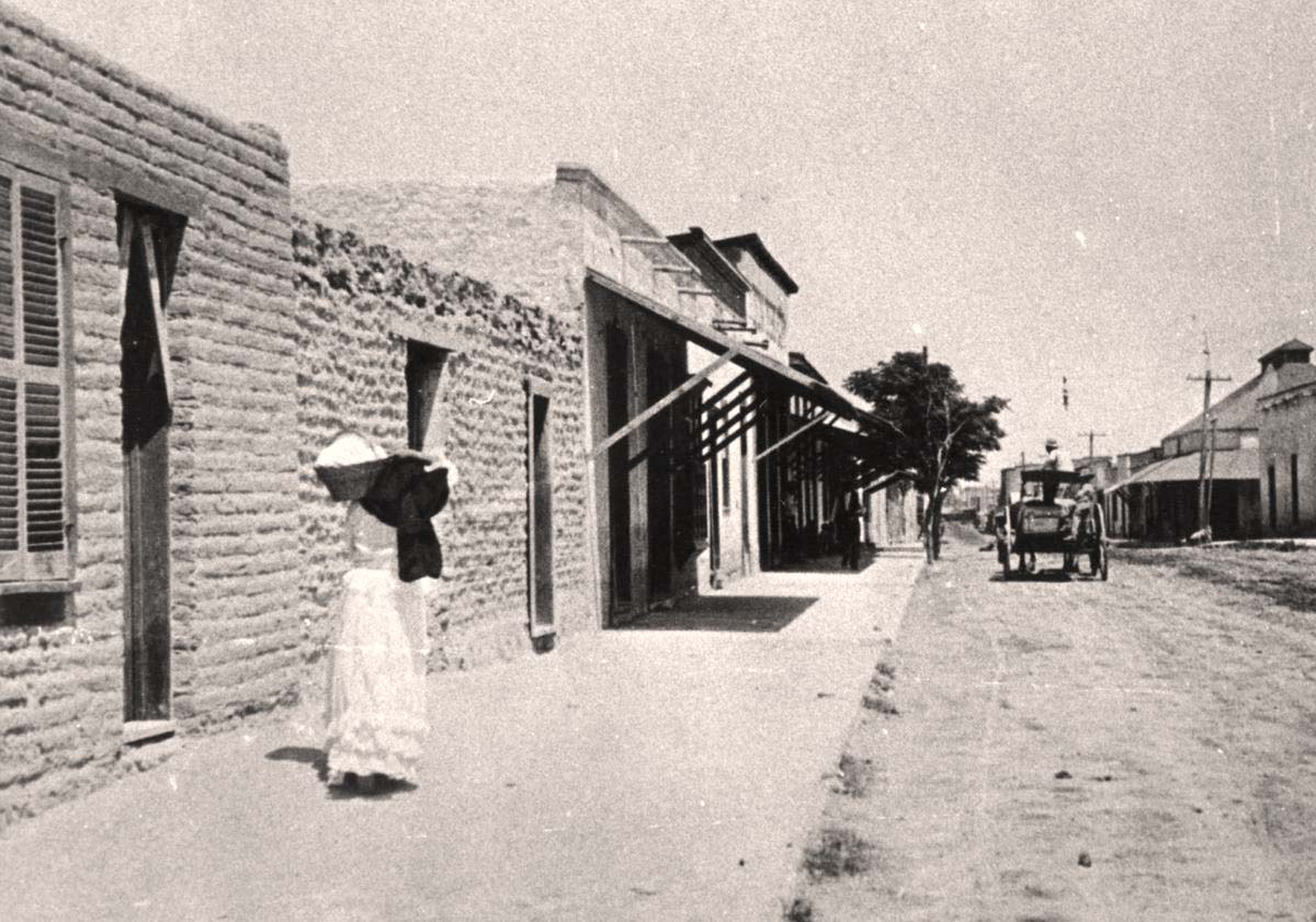 Tucson, Arizona. South Meyer Avenue, circa 1900