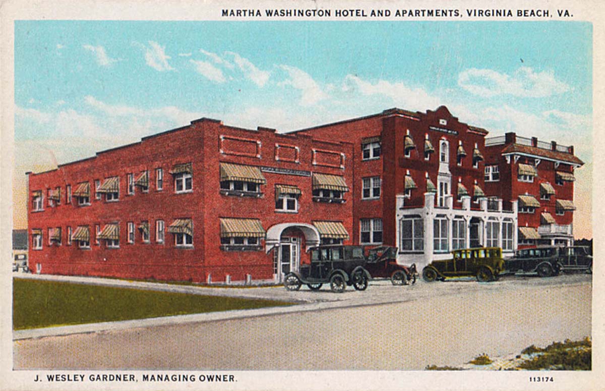 Virginia Beach. Martha Washington Hotel