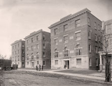 Washington. 28th Street apartments, circa 1920