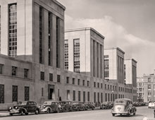 Washington. Bureau of Engraving and Printing Annex at C Street SW, circa 1940
