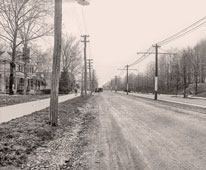 Washington. Connecticut Avenue, north from Ingomar Street, 1922