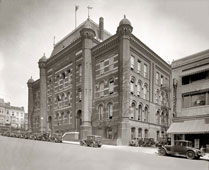 Washington. Franklin School building, 13th Street NW, circa 1930