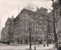 Washington. Hotel Harrington, 11th and E Streets NW, 1917