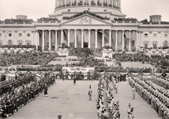 Washington. Inauguration of Woodrow Wilson as 28th President of the United States, 1913