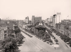 Washington. New York Avenue & H Street NW from Masonic Temple, 1917