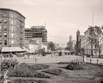 Washington. Pennsylvania Avenue from Treasury building, 1900