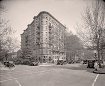 Washington. Stoneleigh Court apartments, L Street NW, 1925