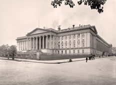Washington. Treasury building, 1897