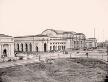 Washington. Union Station, 1914