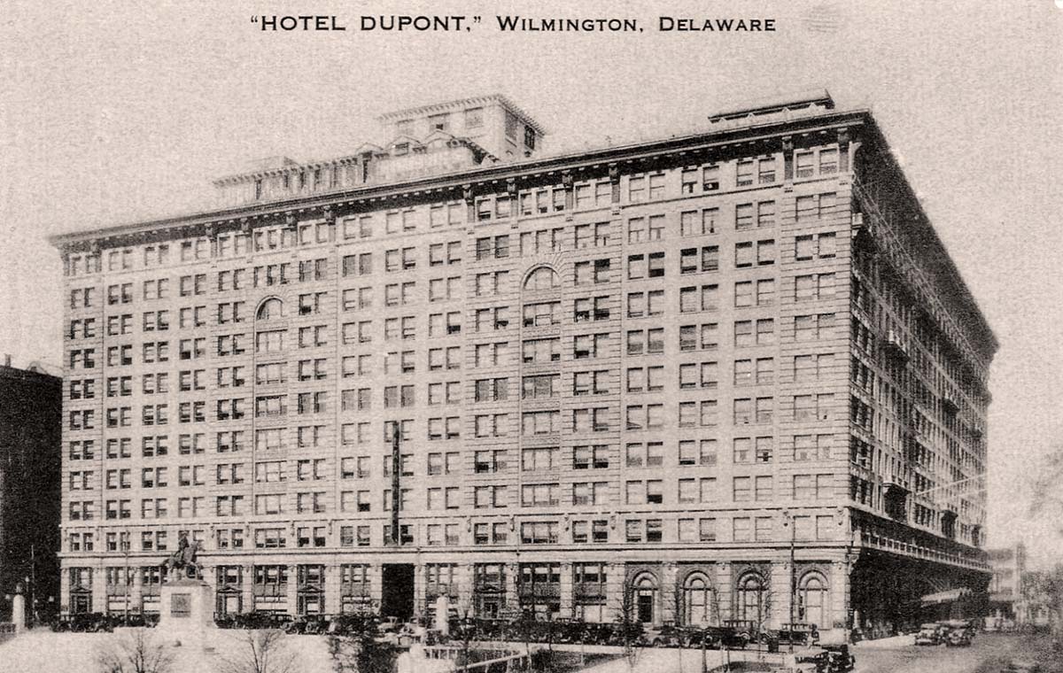Wilmington, Delaware. Hotel Dupont, 1930s