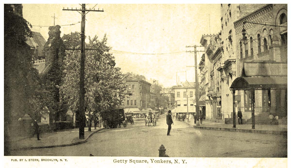 Yonkers. Getty Square